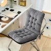 MTICYL Desk Chair Cushion with Ties,Non-Slip Office Seat Cushion with