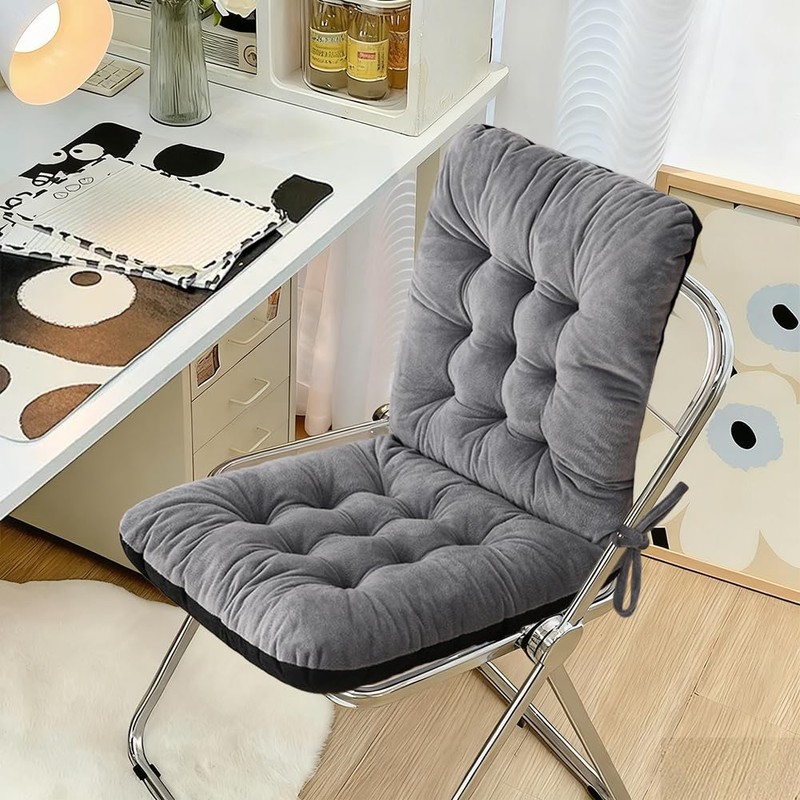 MTICYL Desk Chair Cushion with Ties,Non-Slip Office Seat Cushion with