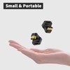 Duttek 8K HDMI 2.1 U-Shaped Adapter, 48Gbps 180-Degree HDMI Male
