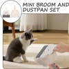 2PCS Mini Dustpan and Brush, Small Dustpan and Brush, Small