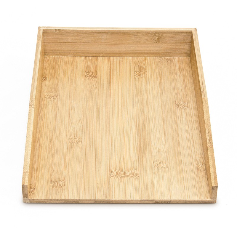 Relaxdays 10014055 Design Letter Tray 33 x 25 CM Bamboo