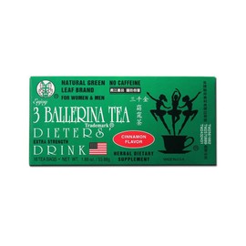 3 Ballerina Tea Dieter's Drink Extra Strength - Cinnamon Flavor