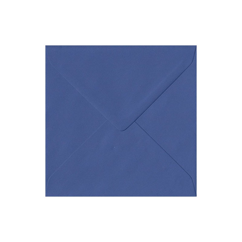 Iris Blue S6 130mm x 130mm Gummed Small Square Colour