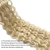 613 Boho Curls Deep Water Wave Crochet Hair Blonde Curly