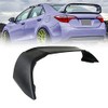 munirater Rear Trunk Spoiler Wing Black JDM Big Stand-Up Style Replacement for 2014 2015 2016 2017 2018 2019 2020 Toyota Corolla