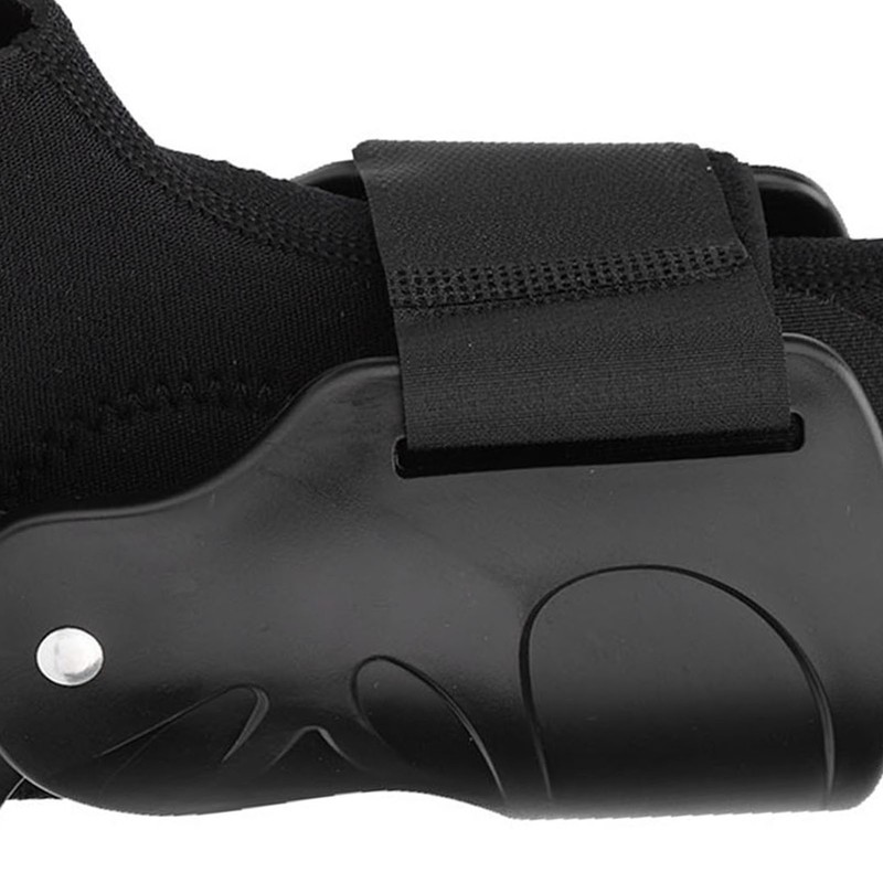 Ankle Support Brace Compression Breathable Foot Elastic Guard Strap Black