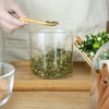 18 Oz/550 ML Glass Jar with Lid, Clear Thickened Version