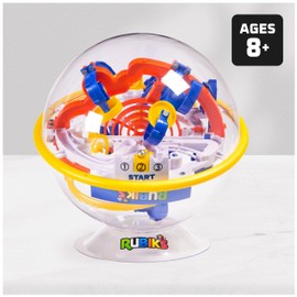 Rubik's Cubo Tracks 100 Juego de Rompecabezas y Laberinto de Gravedad en 3D con 100 obstáculos, Juguete Relajante Que supone Todo un desafío para la Mente, para niños a Partir de 8 años