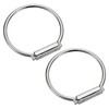 sourcing map Semicircle Handbag Handle Frame, 2Pcs 4.09" Metal Purse