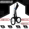 BLACK Fluoride Coated Trauma Paramedic EMT Shears Scissors 7.5" (ODONTOMED2011