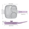 RANX INGST 10 Inch Grill Pan with Lid, 3 Section