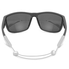 Pilotfish No Tail Adjustable Eyewear Retainer Cable Strap: Sunglasses, Eyeglasses, Glasses (Gray, 14 Inch)