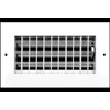 HVAC Premium 8''w x 4''h Adjustable AIR Supply Diffuser -