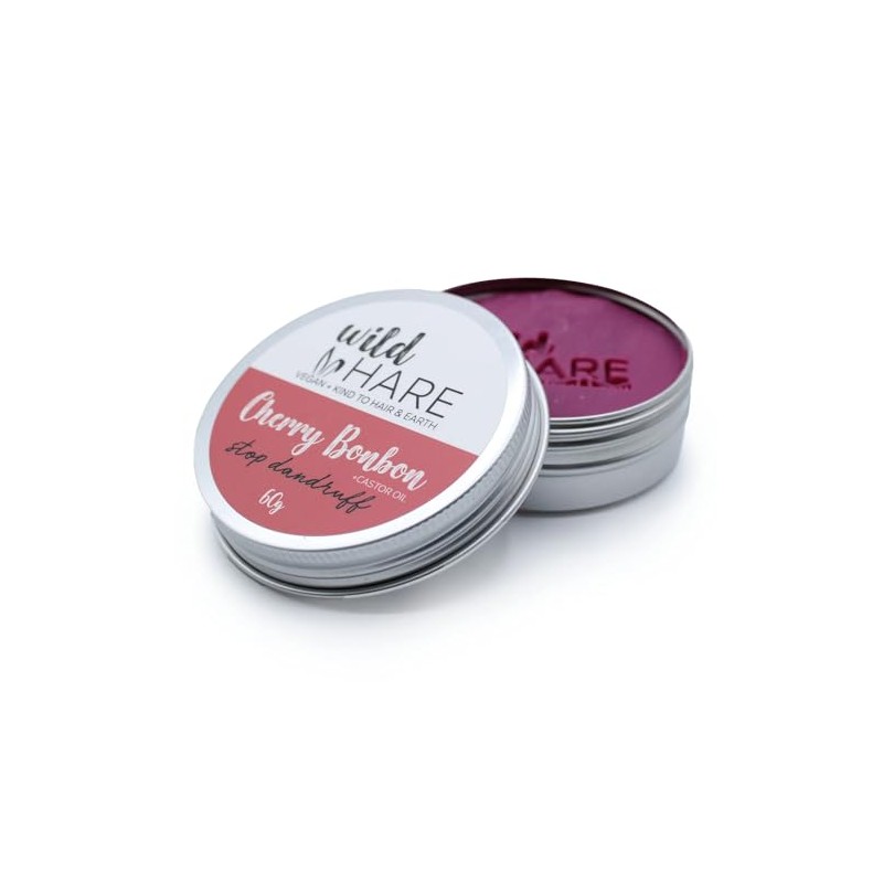 WHSS-05 - Wild Hare Solid Shampoo 60g - Cherry Bonbon