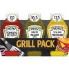 Heinz Tomato Ketchup, Sweet Relish & Yellow Mustard Grill Pack,