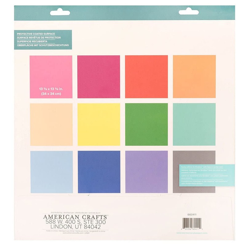 We R Memory Keepers Fondo SHOTBOX Color