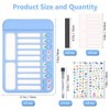 Audab Dry Erase Chore Chart for Kids, Magnetic Whiteboard Checklist
