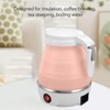 Foldable Electric Kettle 400W 600ML Auto Power Off Collapsible Travel