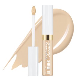 Revlon Glimmer Brightening Concealer, Liquid Under Eye Makeup, Made with Caffeine, Vitamin C, & Stevioside, 125, 0.3 fl oz