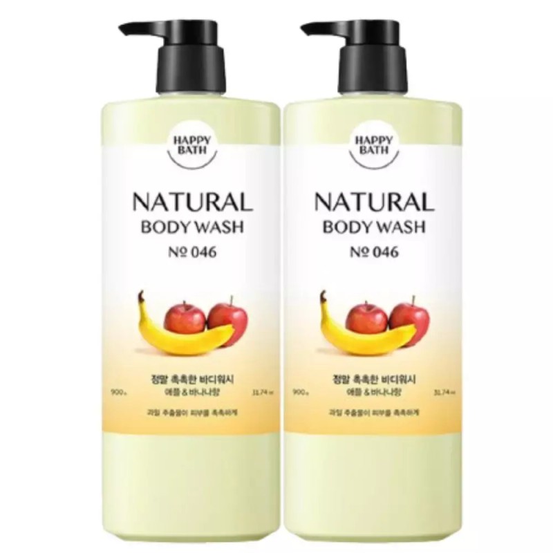 Happy Bath 해피바스 바디워시 정말촉촉한, 900g, 2개 Happybath Body Wash