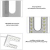 Sewing Machine Light, LED Gooseneck Light 1.4 m with PS