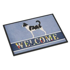 Caroline's Treasures BB8329MAT Canaan Dog Welcome Indoor or Outdoor Mat 18x27, 18H X 27W, Multicolor