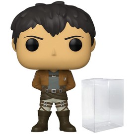 POP Attack on Titan - Bertholdt Hoover Funko Vinyl Figure (Bundled with Compatible Box Protector Case), Multicolored, 3.75 inches