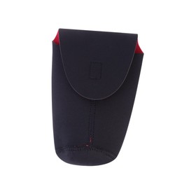 IWOWHERO 2pcs Thickened Diving Resistant Lens Sleeve Crash Camera Lens Bag for DSLR Compact Durable Protection for Photography Lovers Black