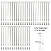 Niro Cargo Spokes 236 mm Reinforced 2.34 mm with Brass