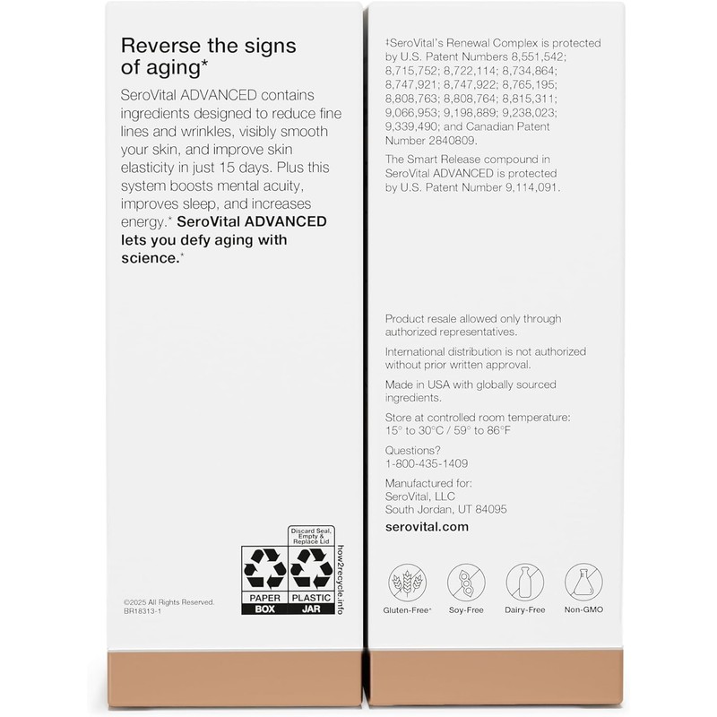 Serovital Advanced Anti-Aging Supplement