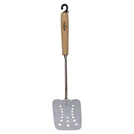 Suncraft BM-203 Turner Turner, Perforated, Made in Japan, Natural Wood Pattern, Mokuhouse BM-203, Brown, 13.4 inches (34 cm)