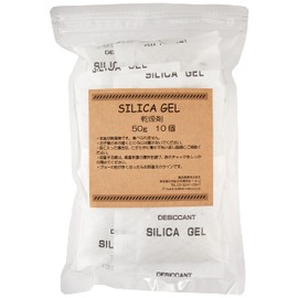 Takasanagyo Corporation AHF50B Dehumidifying Agent Silica Gel 1.8 oz (50 g) Pack of 10