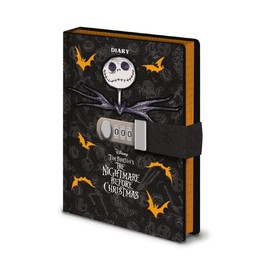 Secure and Stylish for Daily Use Pyramid International The Nightmare Before Christmas A5 Lockable Undated Diary