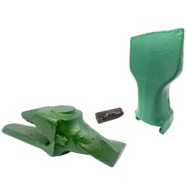 Excavator Bucket Shank for 1 inch Lip, Tooth & Pin - 5854-V19 - V19TF Flare Tooth