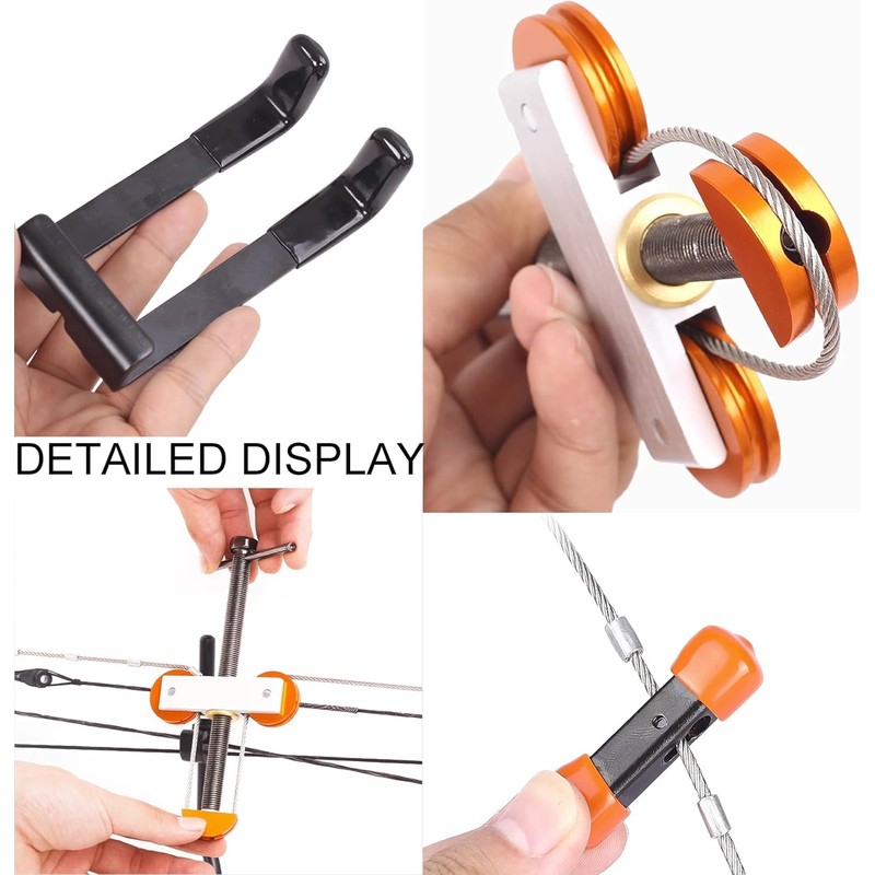 Telituny Bow Press Arrow Bow-Metal Portable Outdoor Compound Bow Press