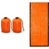 NovaMedic Emergency Sleeping Bag – 84"x36" Thermal Mylar Survival Bivy
