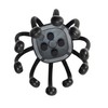 Azpen Black Electric Scalp Massager with Phone Music Connect +