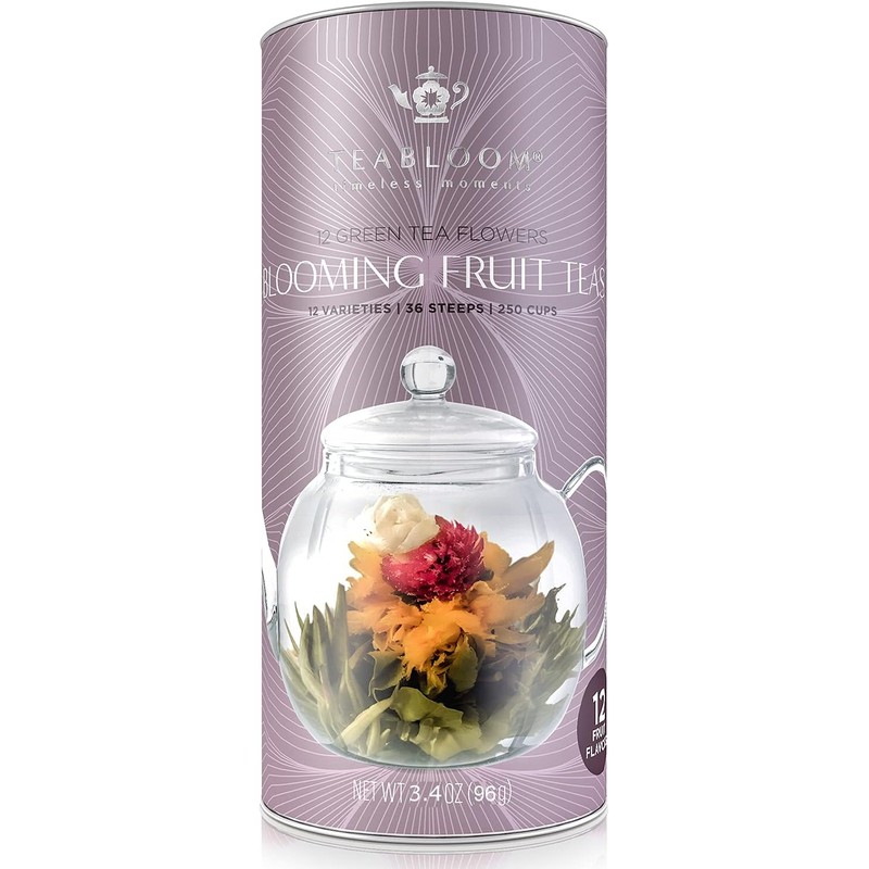 Té Floreciente 12 sabores de frutas – Bolas artesanales que