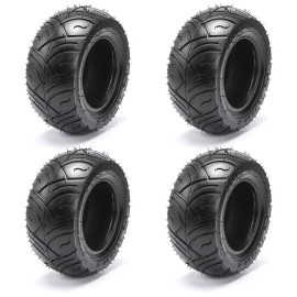 Unbranded 4pcs 13X5.00-6 6inch Tire Tyre for Electric Scooter Pocket E-bike Golf Cart Quad