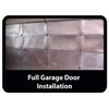 (Combo) 9x7 NASATech Garage Door White Foam Core & Water