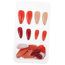 Ipetboom 24pcs Press on Nails False Nails Women Glue on Nails Manicure Supplies for Girls