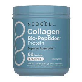 NeoCell Colágeno Bio-Péptidos en Polvo (623 g) | Alta Absorción, 18 Aminoácidos Esenciales | Proteína de Vacas Grass-Fed | Apoyo para Piel, Cabello, Uñas y Articulaciones | Keto y Kosher