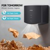 AIKE Air Wiper Compact Hand Dryer 110V 1400W Black (with