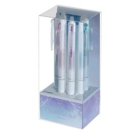 Pilot Limited Erasable Glitter Ballpoint Pen, 0.03 inch (0.7 mm), Set of 6 Colors, Cute Gift LKKB-138F-