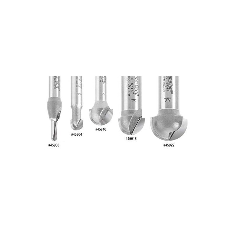 Amana Tool - 45905 Carbide Tipped Core Box 5/32 Radius