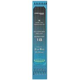 Drennan Silverfish Pellet Hook Plate Barbless Qty 8 (Size 18)
