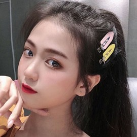 Side hair clip, stray hair fixing pin, hair clip, bobby pin, small trimming / 옆머리 집게핀 잔머리 고정핀 헤어핀 삔 작은 정리