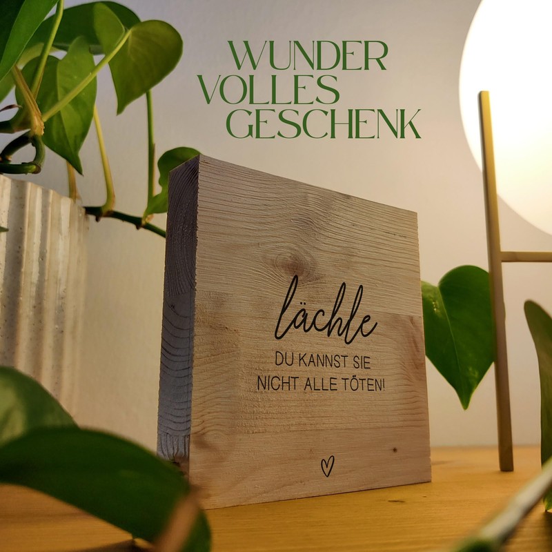Lustige Geschenke Für Männer - Lächle! Du kannst sie nicht