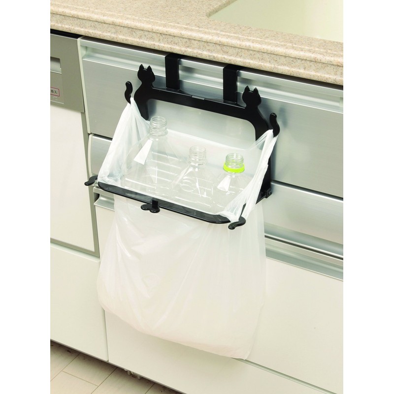 Aiwa Trash Bag Stand Holder Type Cat Dust Box