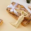 Uezea 12 Pack Cowboy Boot Bottle Opener Wedding Favors with